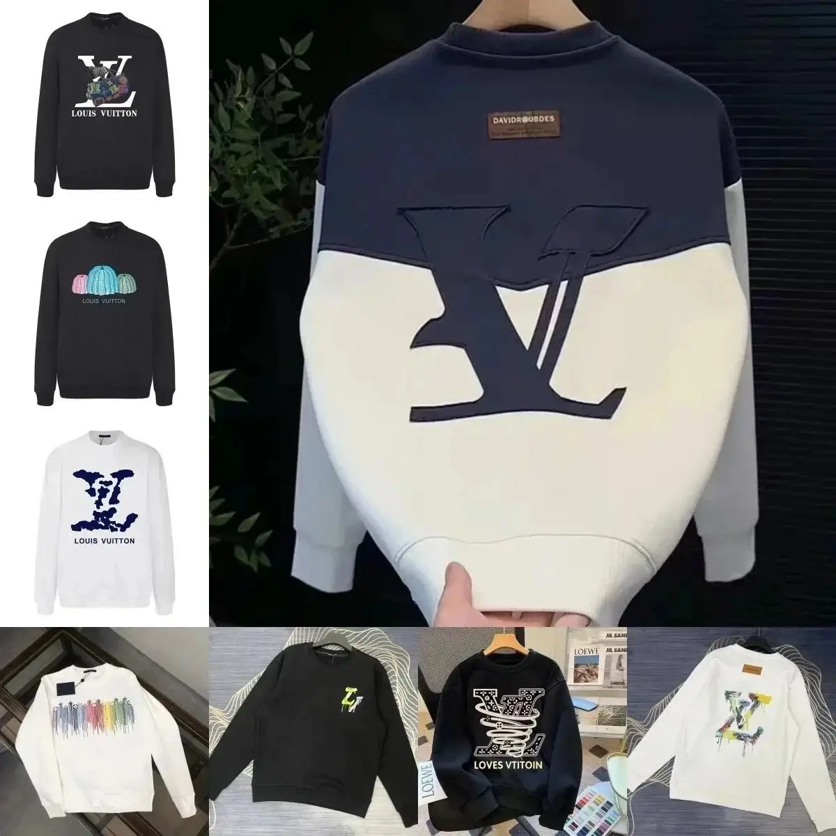 Louis Vuitton Monogram Sweatshirts [29 styles]