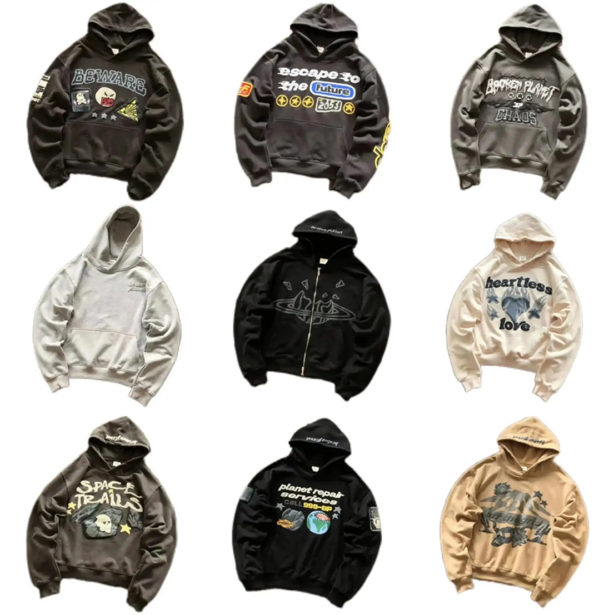 Broken Planet Hoodies [9 Styles]