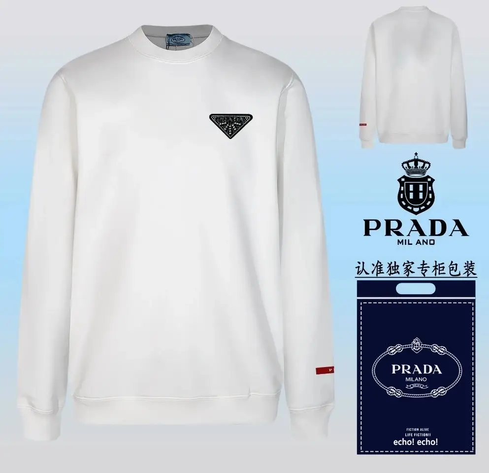 Prada Triangle Logo Hoodie [36 styles] 2