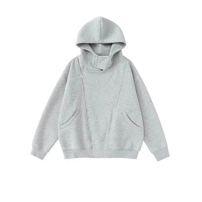 Unbranded Asymmetrical Zip Hoodie [2 styles] 2