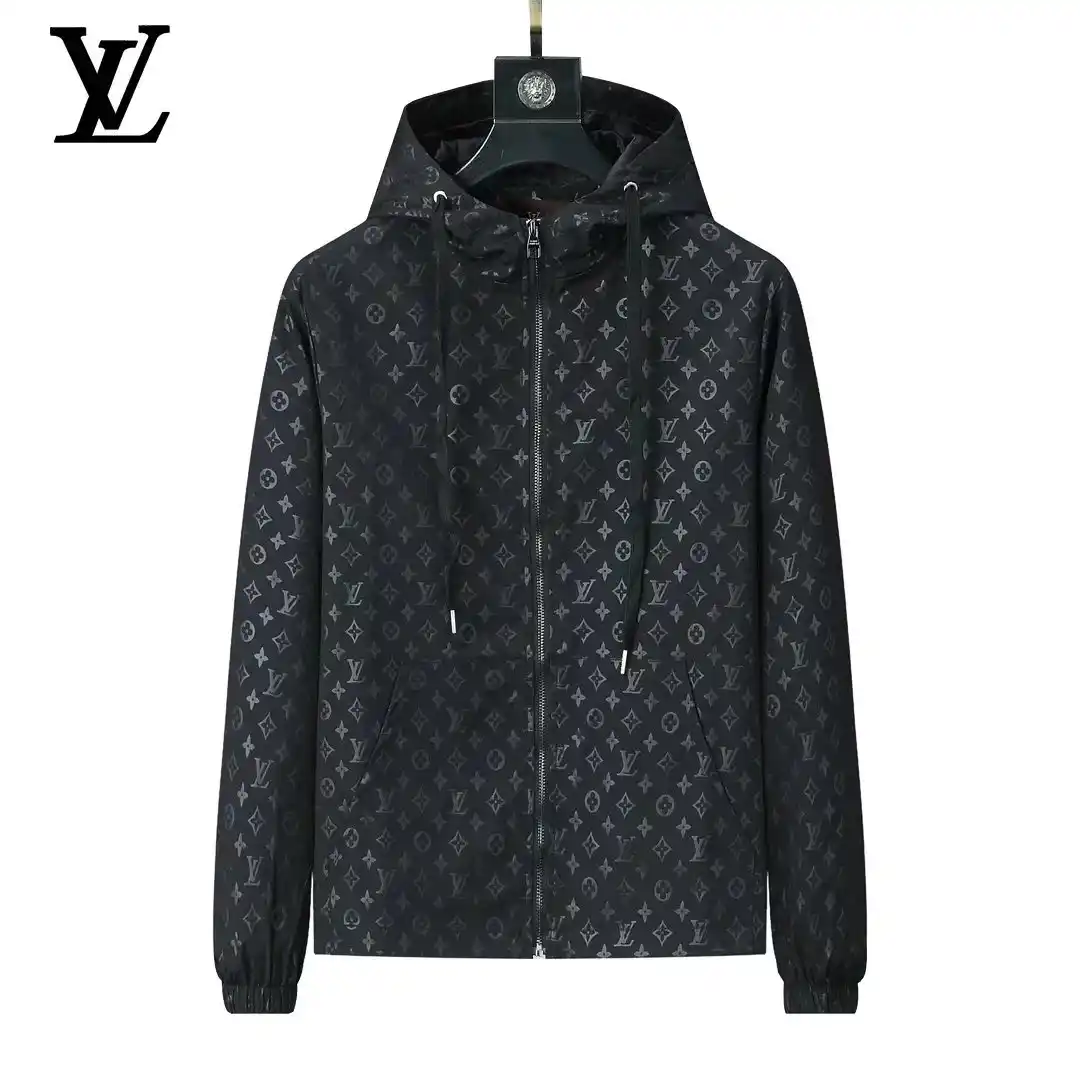 LV Monogram Hooded Jacket 2