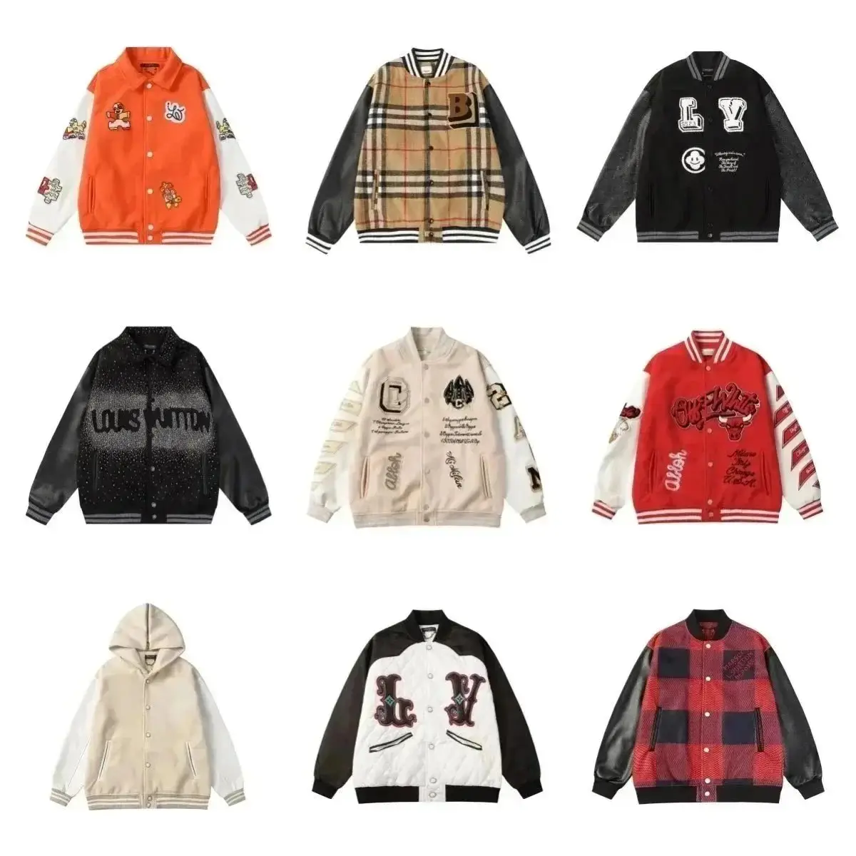 Luxury Brand Varsity Jackets [40 styles] 2