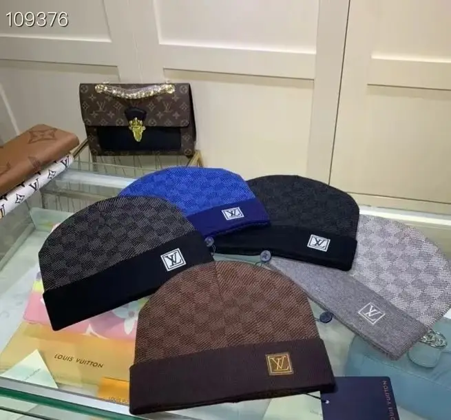 Louis Vuitton Monogram Beanie Knitted Hat