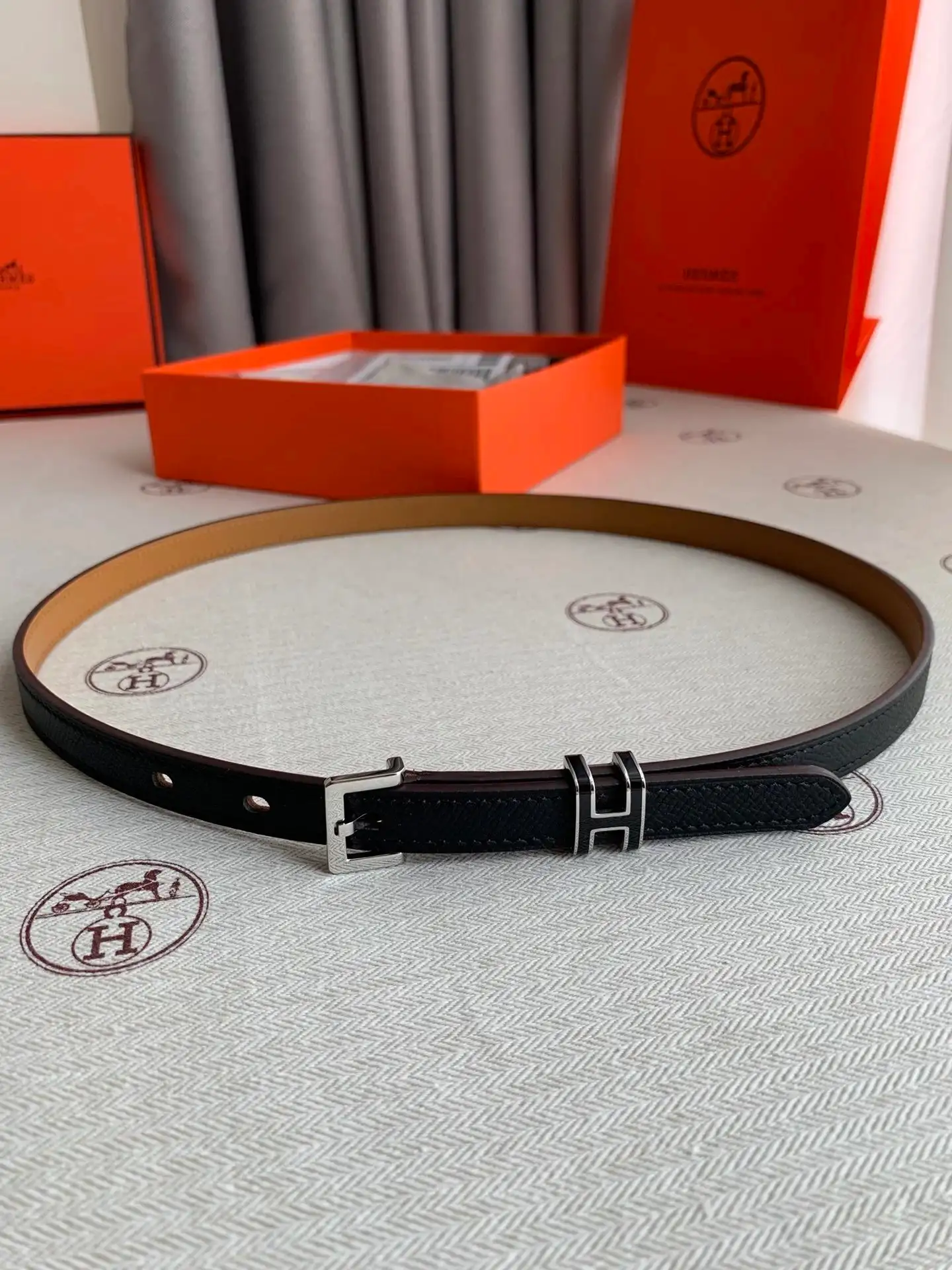 Herm S Leather Belt [12 styles] 2