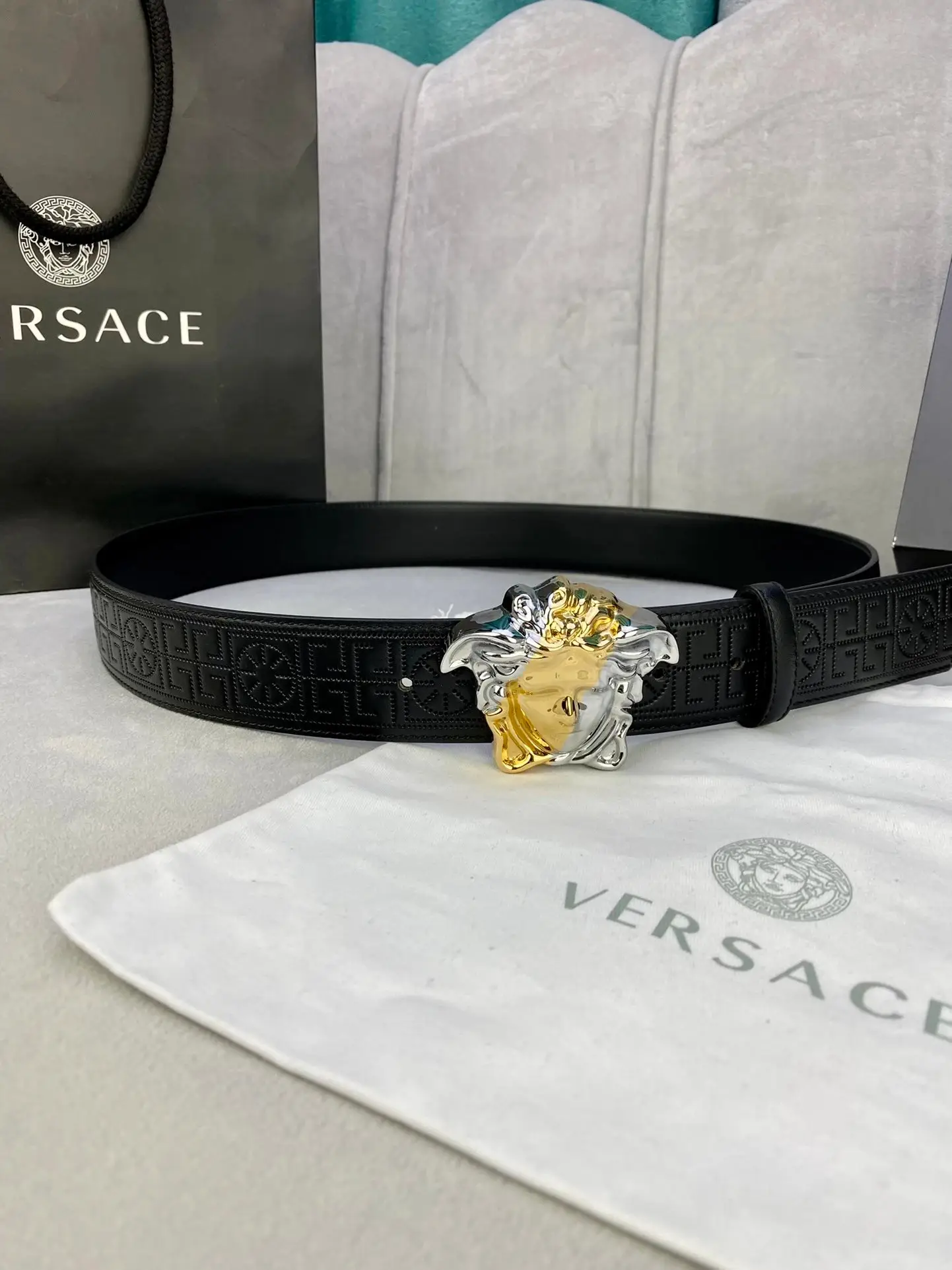 Versace Leather Belt [15 styles] 2